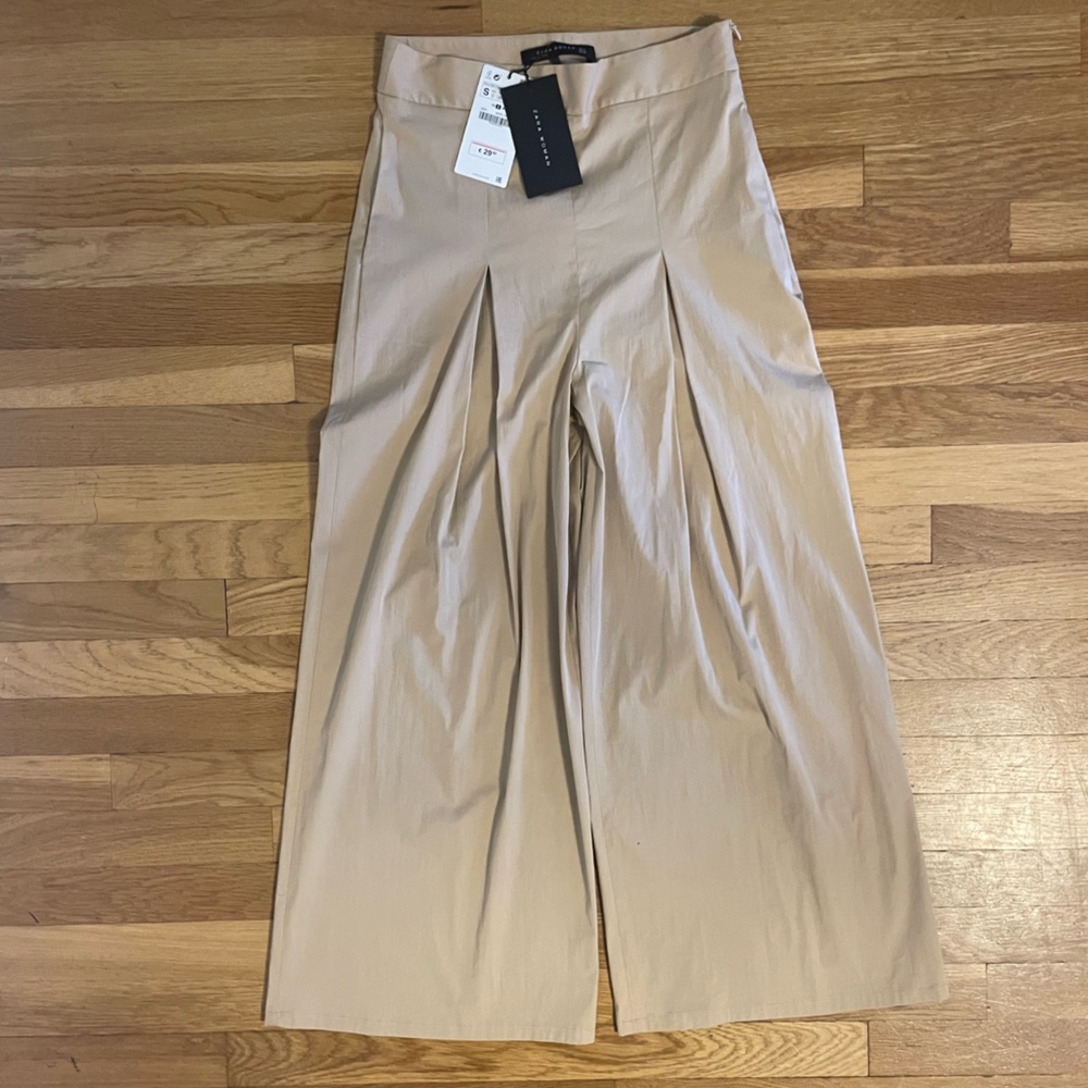 Zara Wide Leg 24” inseam pants